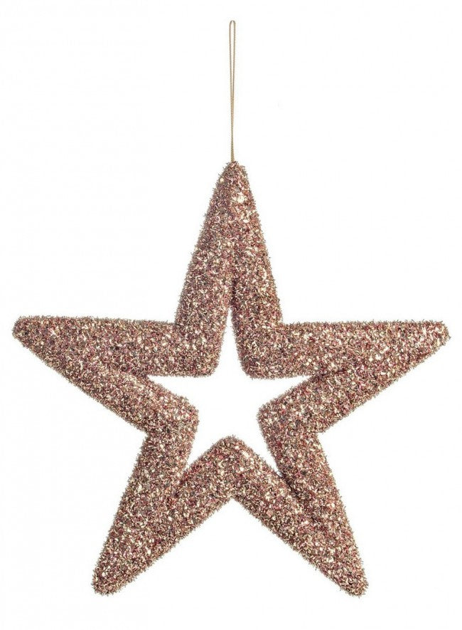 6x Colgante Soul Star Oro rosa L