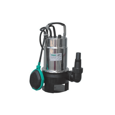 Bomba eléctrica sumergible en acero inoxidable-tecnopolímero para aguas sucias 550 Watt