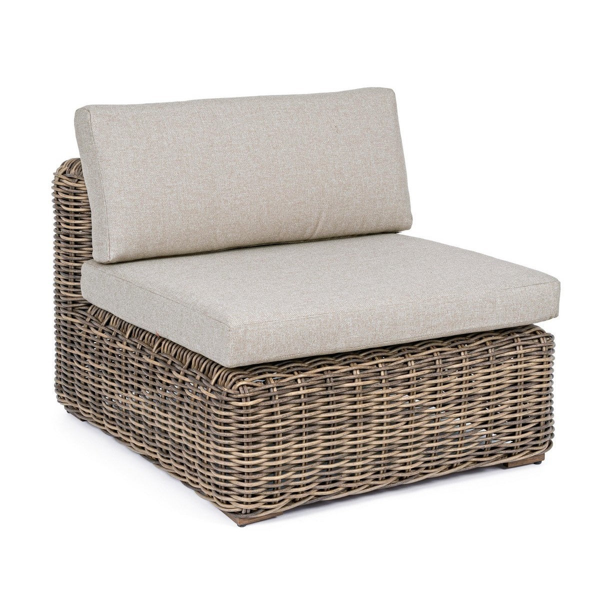 Sillón de exterior Coraline con cojines.