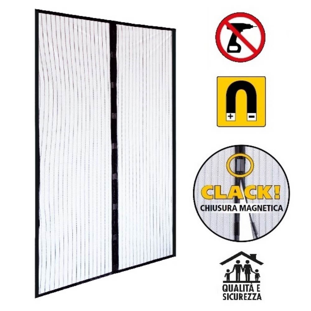 IMÁN ECCO 120X160 NEGRO PARA VENTANA