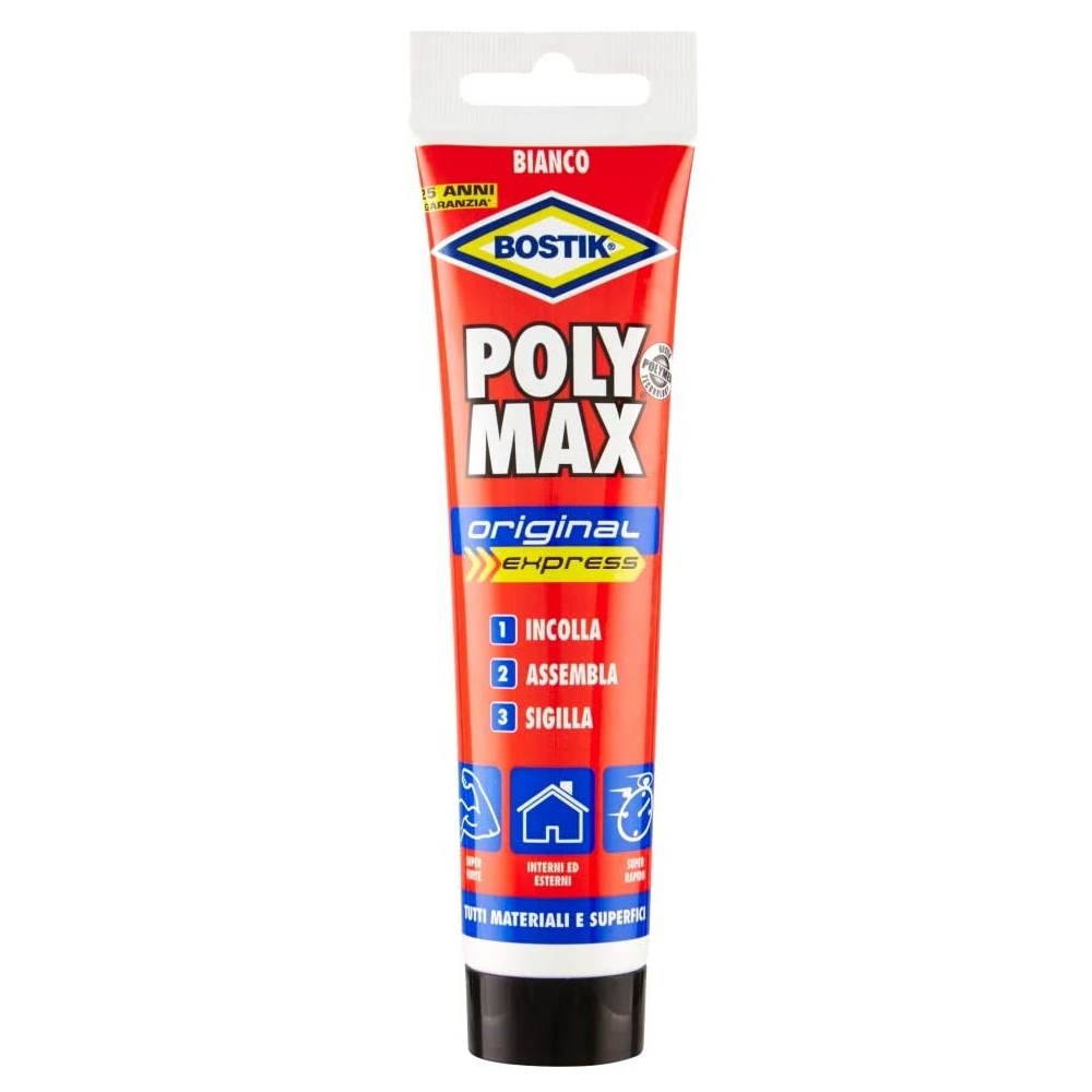 Pegamento sellador exprés Polymax 165 gr Bostik