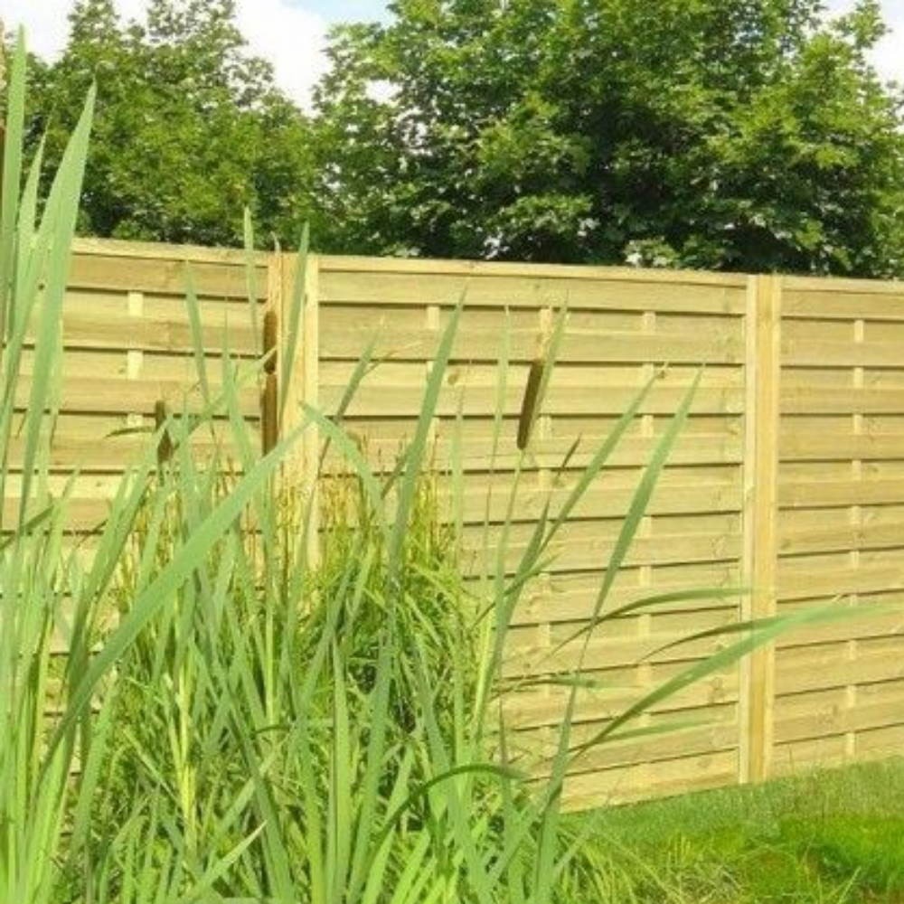 Panel cortavientos 90x180 centímetros en madera impregnada Lilo