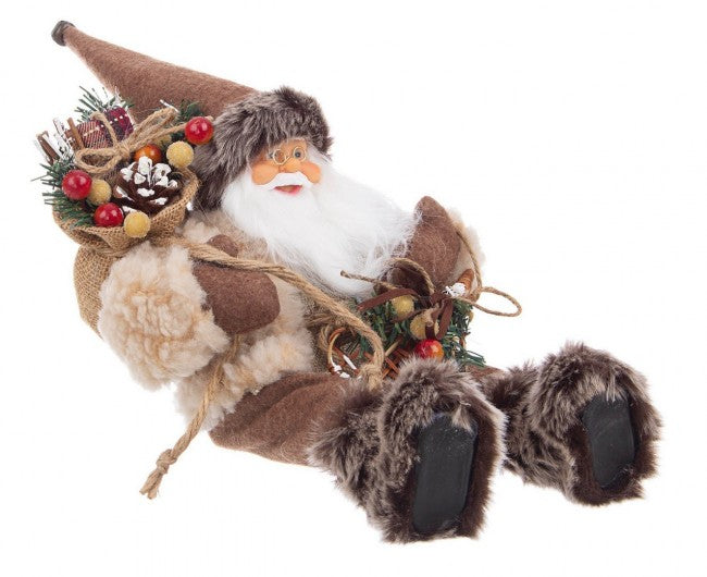 8x Papá Noel alpino sentado natural