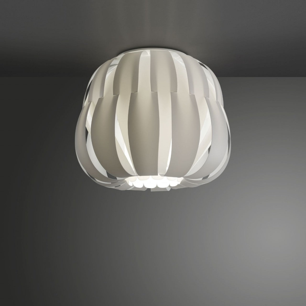 Plafón blanco cm. 29x23h
