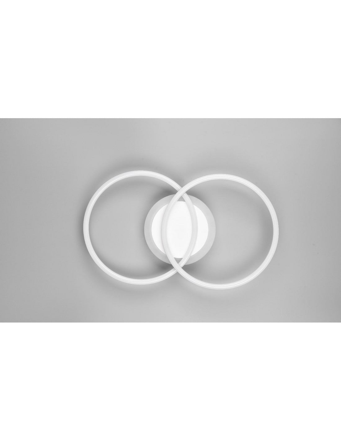 Plafón 2 círculos LED 4000k Dimmer Venida Blanco Trio Lighting