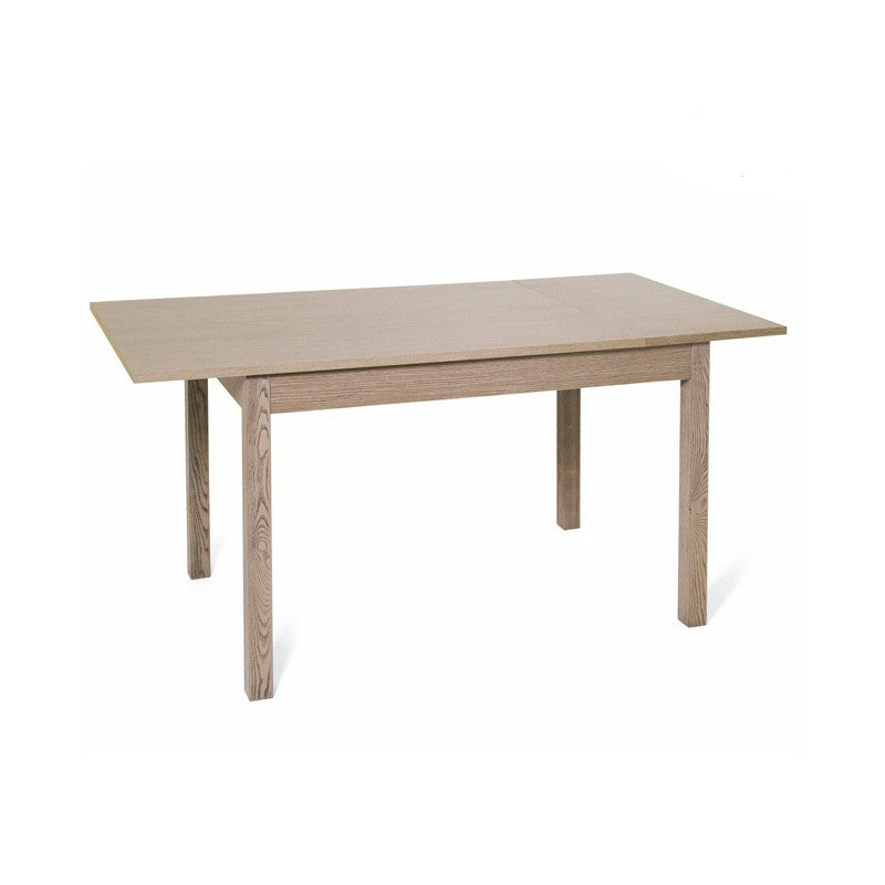 Mesa de comedor extensible color olmo en madera de melamina 70x110-150 cm