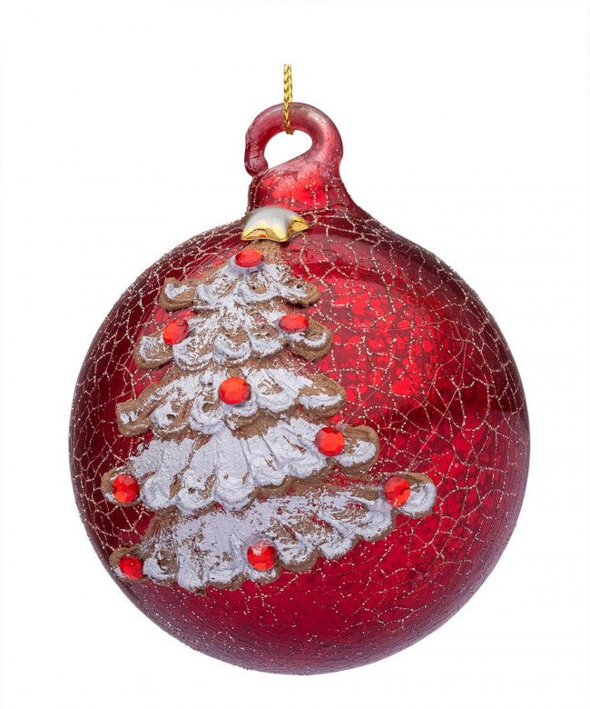 12x Esfera Vt Florid Pino Rojo D80