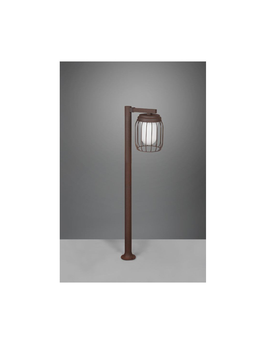Iluminación al aire libre del trío del moho IP44 de la jaula del difusor de Tuela de poste