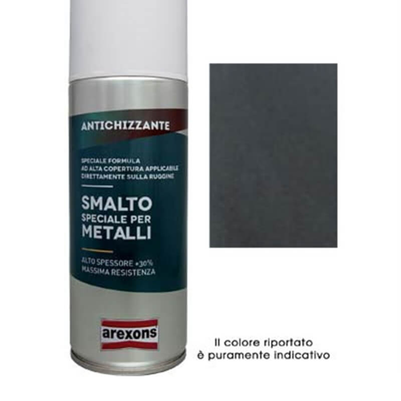 Arexons Esmalte Antioxidante Metal Especial Spray Gris Forja 400 ml