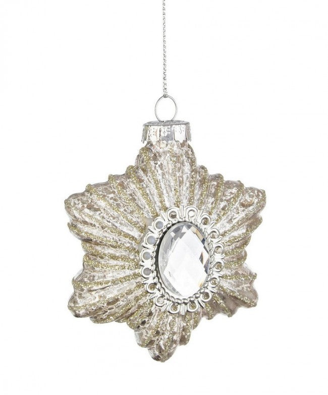 Colgante de estrella de diamantes 12x Vt