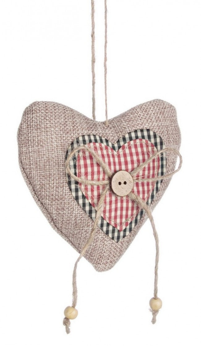 12x Colgante Dover Corazón L