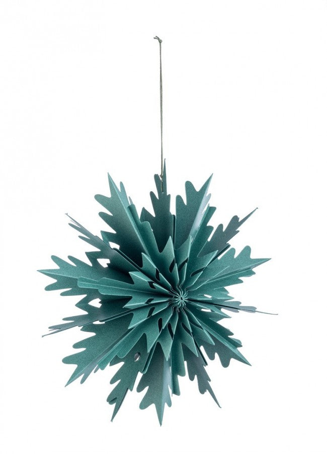 6x Colgante Lazo Vik 012 Papel Verde D30