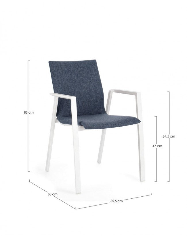 4x Silla C-Br Odeon Bia-Denim Jx11