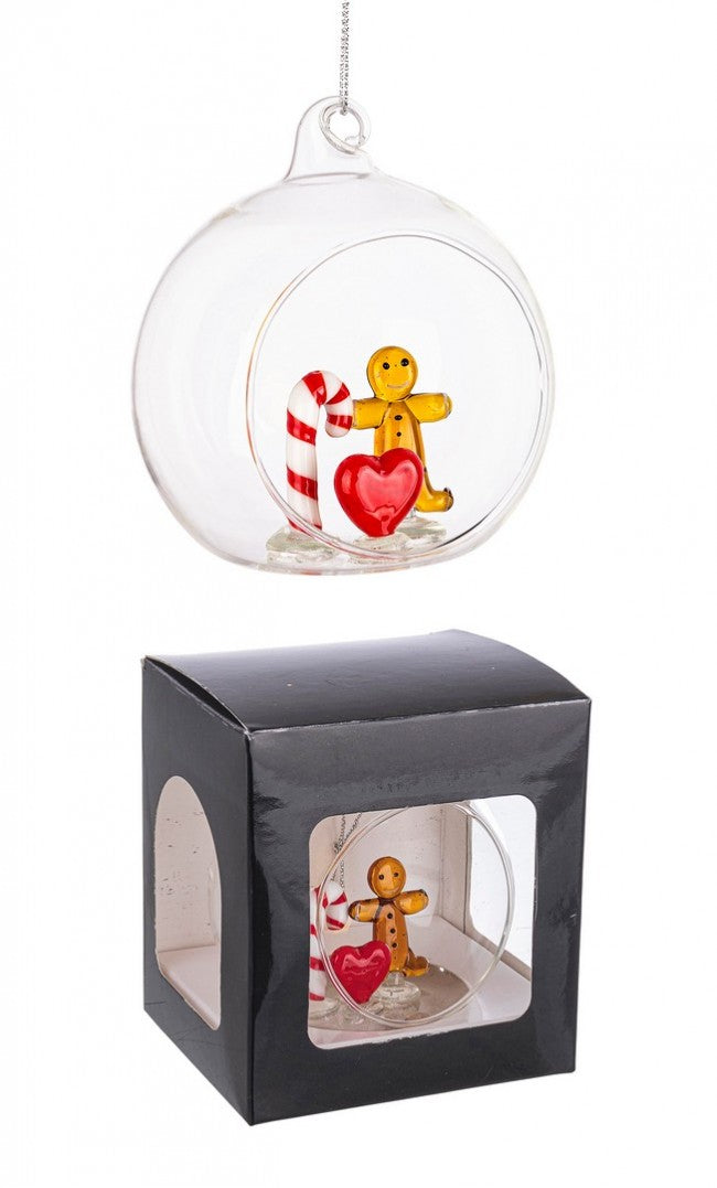 6x Esfera Abierta Vt Yule Candy C