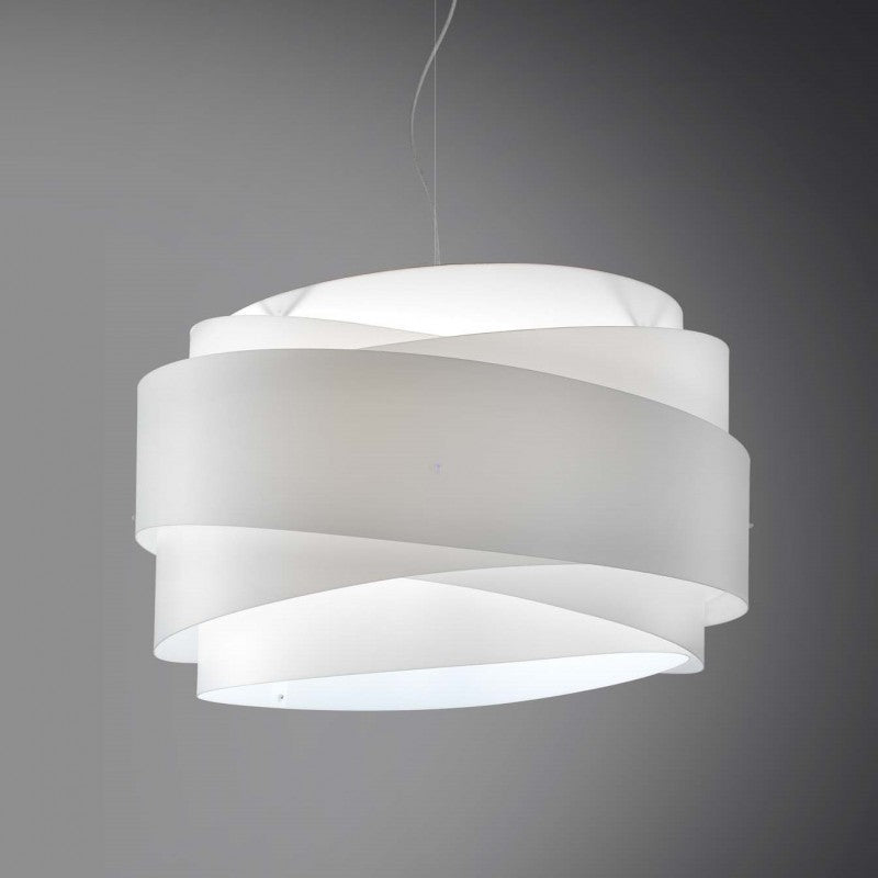 BEA lámpara colgante una luz Blanco diámetro 60x h38 cm