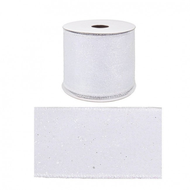 12x Cinta Lux Blanca con Purpurina 4M Display12