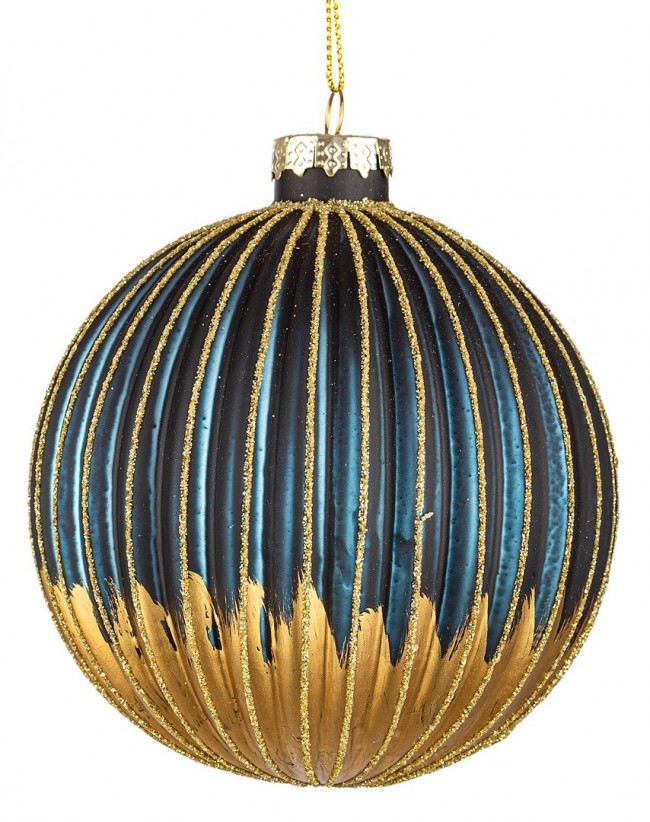 8x Esfera Vt Modish Azul-Oro D100