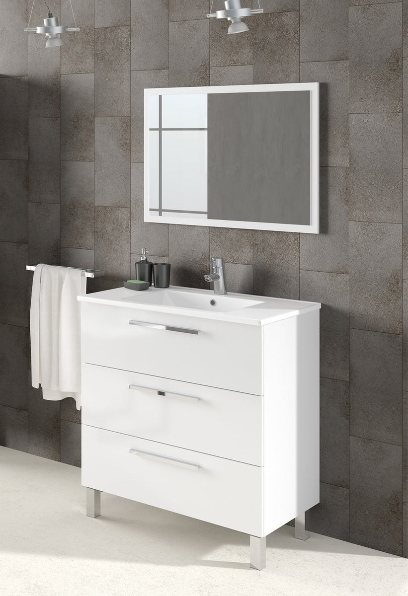 Mueble de baño Athena/Albert 3 cajones (Para montar)