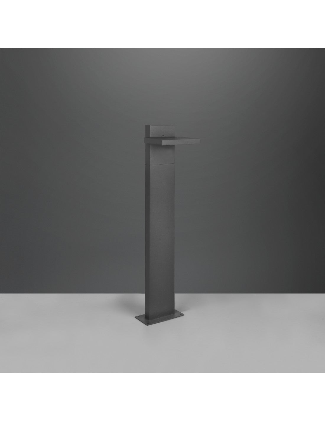 Bolardo al aire libre llevado aluminio antracita de la iluminación del trío de Horton IP54