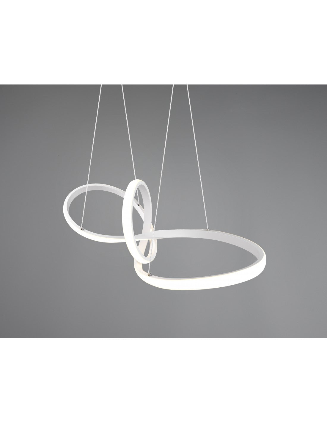 Colgante LED Sansa 28w Regulable Blanco L80 cm Trio Lighting