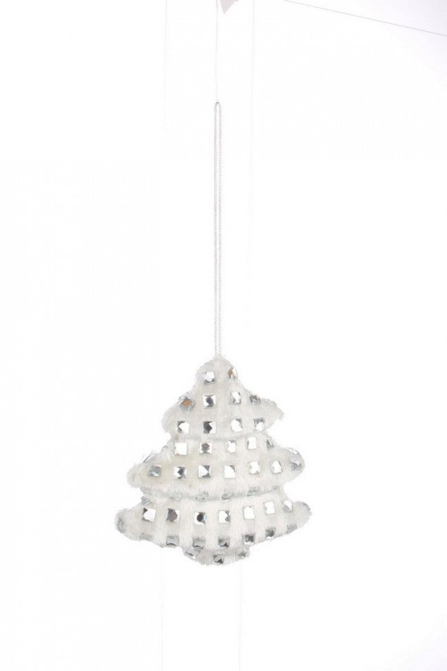 12x Colgante de Abeto de Cristal S