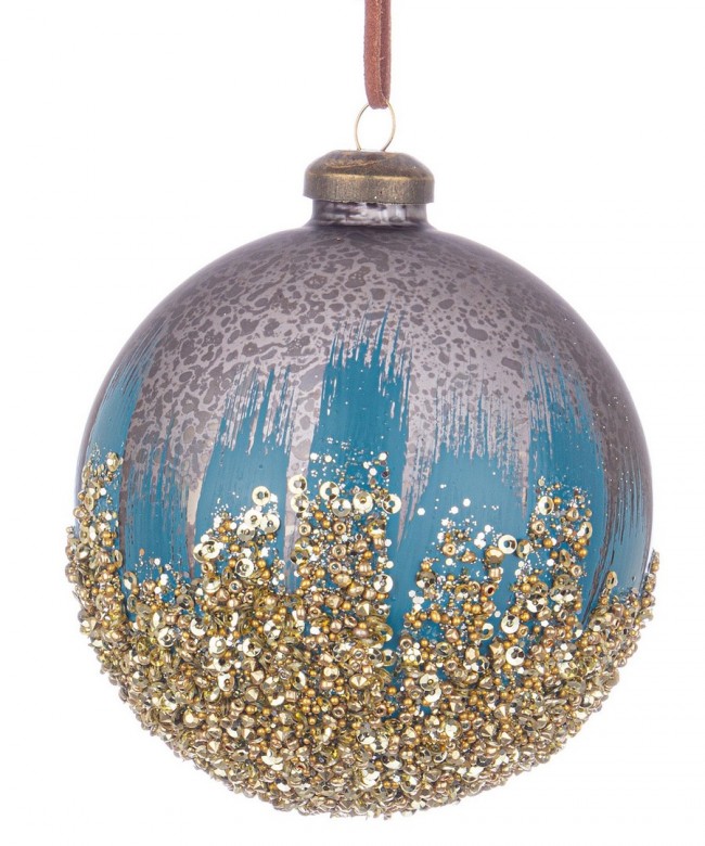 8x Esfera Azul Vt Cherish