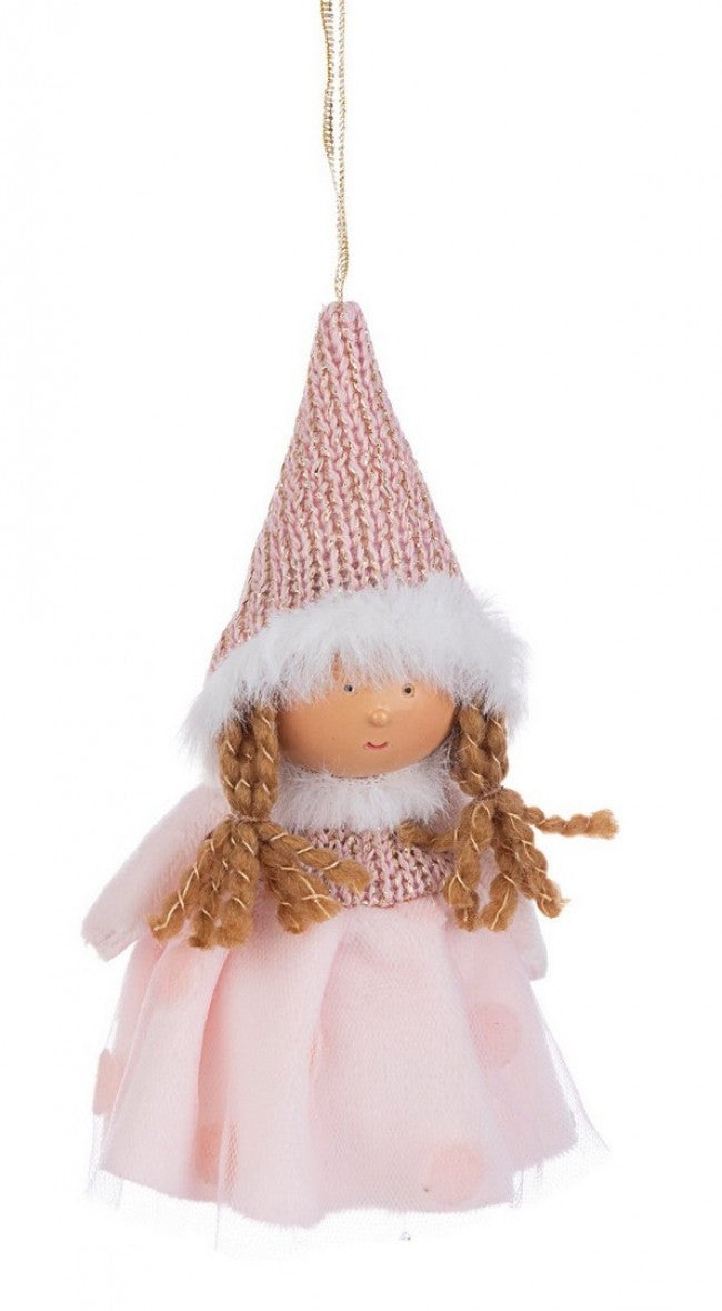 12x Colgante Millard Ángel Rosa Alt.14