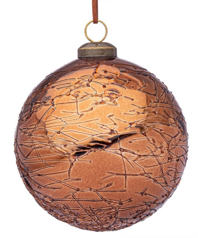 8x Sfera Vt Glaciado Cobre D100