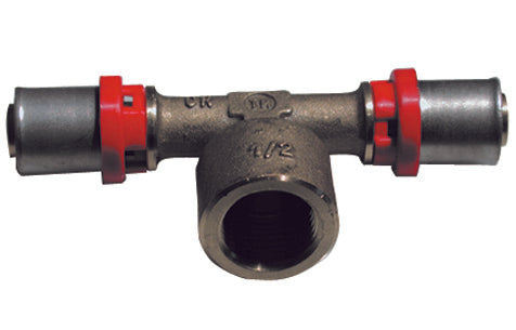 Racor en T hembra para multicapa 1" x 63