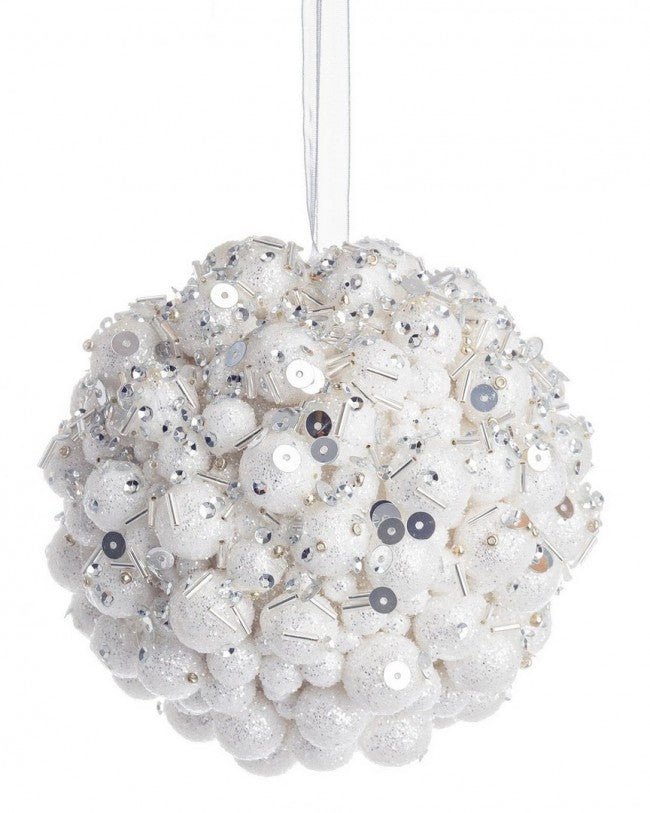 4x Esfera Lizy Plata D100