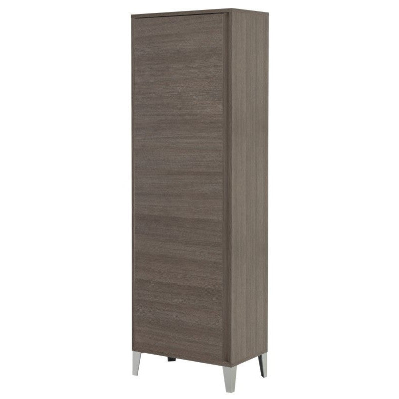 Armario para escobas de roble oscuro 60x35x h170cm