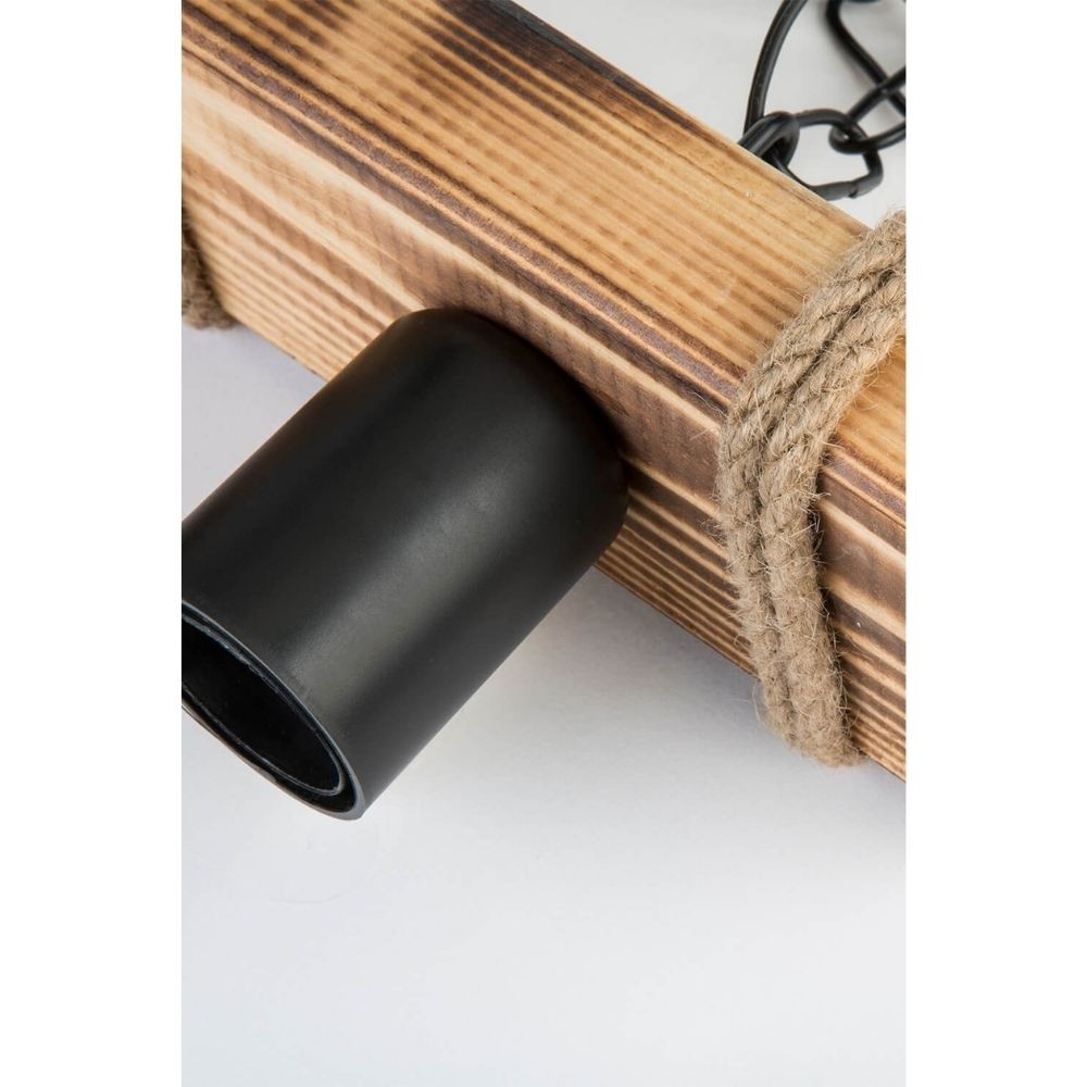 Lampada a sospensione Lagun ASZ1236 rustico industriale a 3 luci EFFEZ