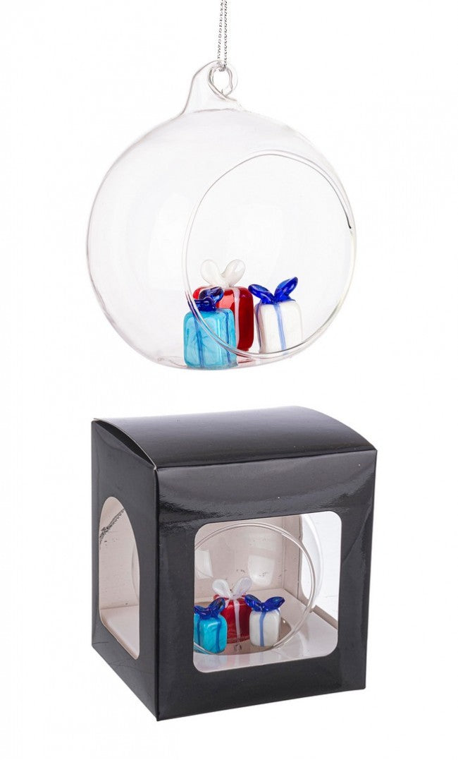 6x Esfera Abierta Vt Yule Regalo 3F C