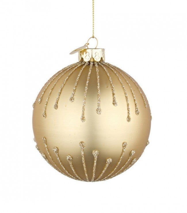 12x Esfera Vt Ámbar Oro D80