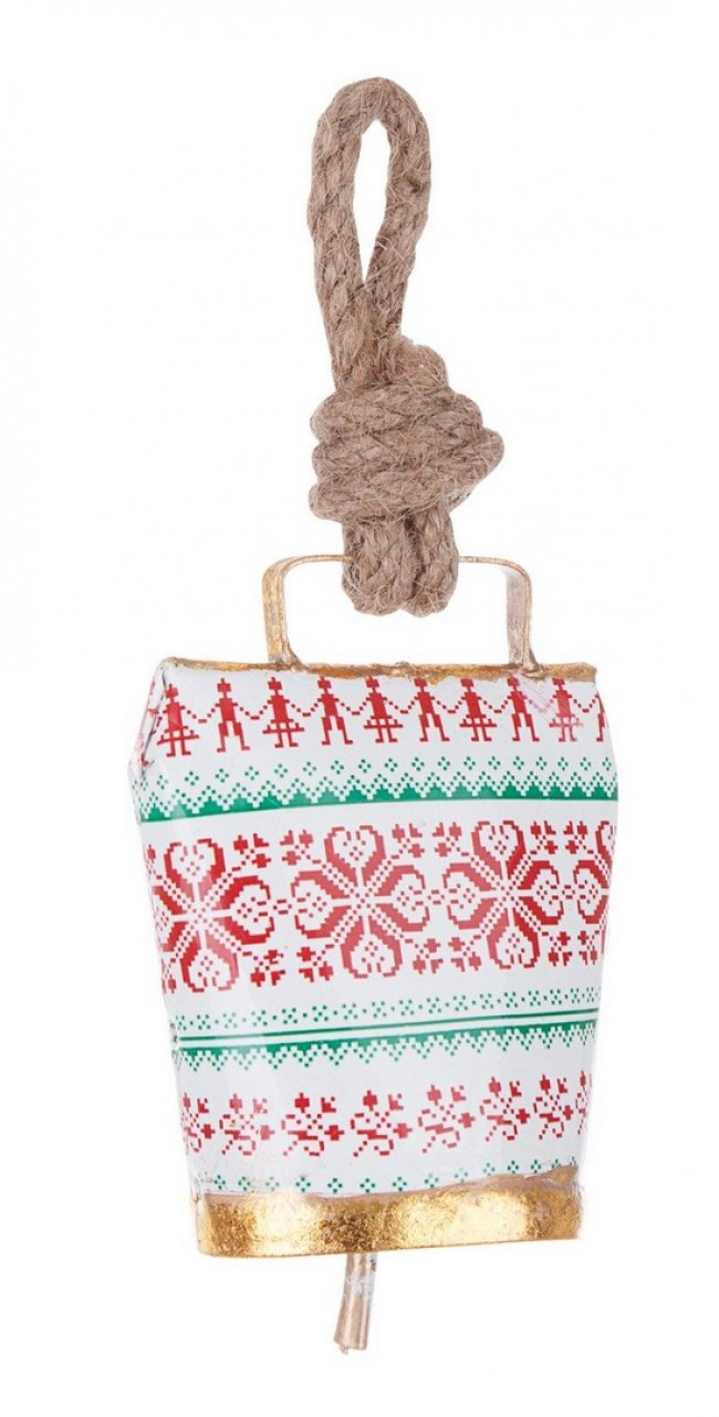 12x Colgante Wendi Campana Verde Tirol