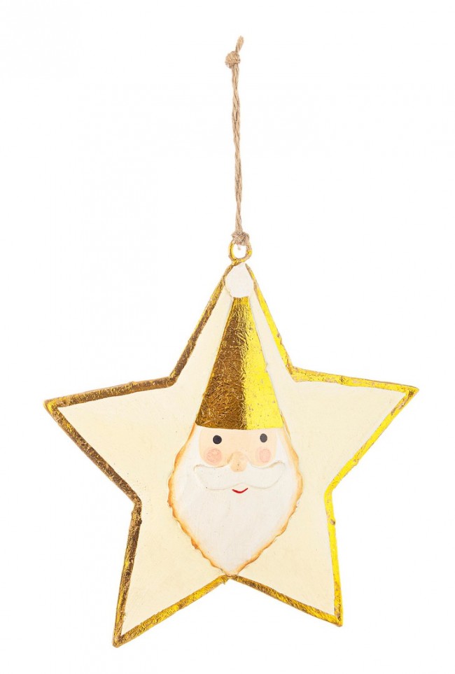 6x Colgante Estrella Slade Blanco C