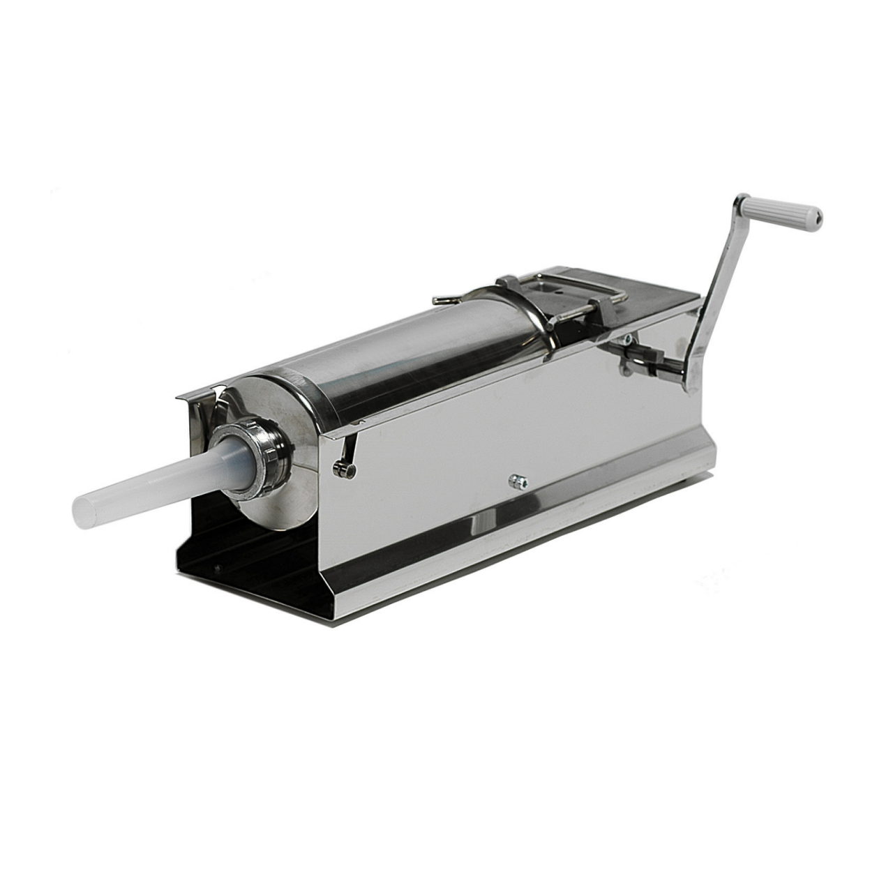 Ensacadora de acero inoxidable con 2 velocidades.