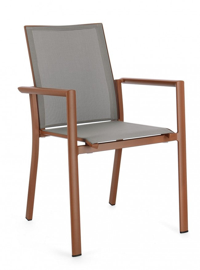4x C-Br Konnor Silla de terracota