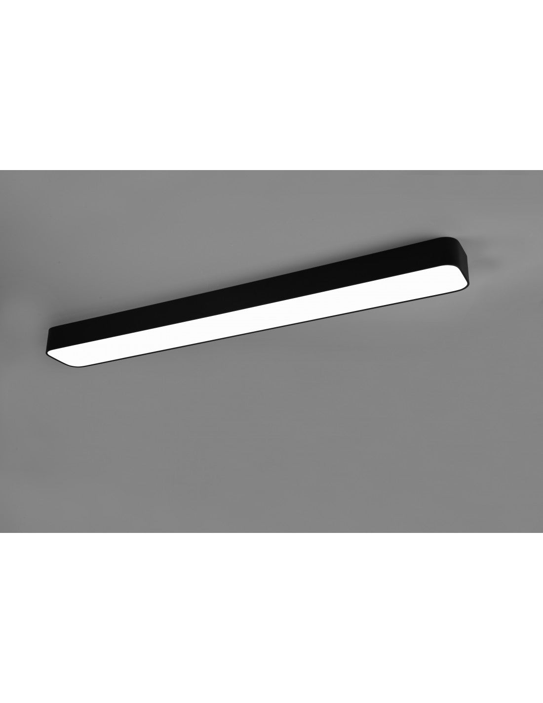 Lámpara de Techo Varita Rectangular Asterion Led 37w Negro Trio Lighting