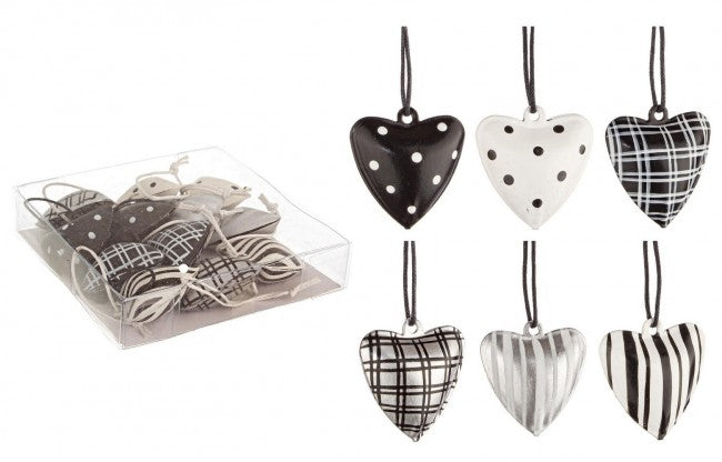 6x Pack12 Culo Colgante Corazón Dotty