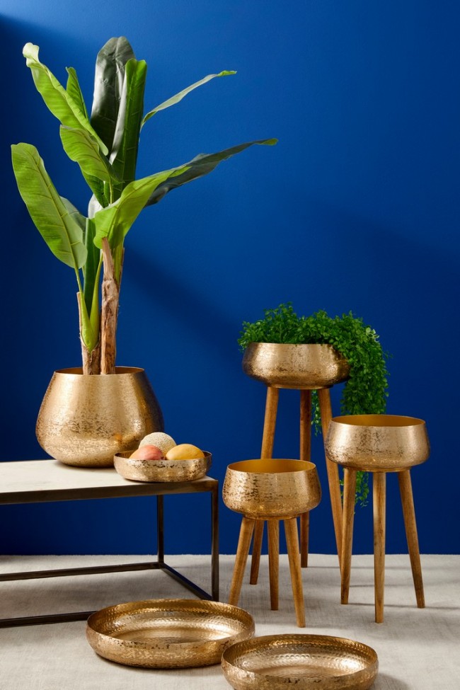 2x Maceta C para planta de plátano 14 hojas H135