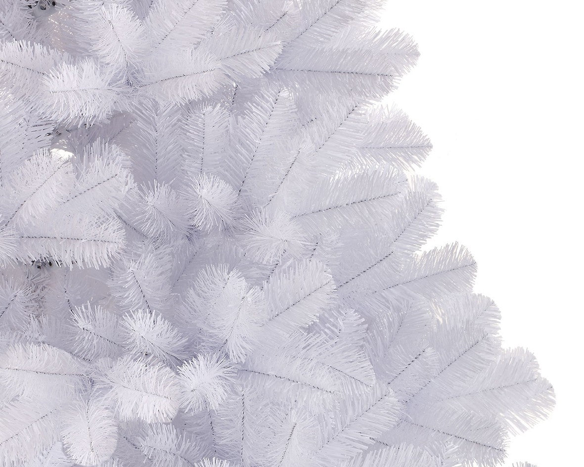 Árbol de Navidad blanco imperial Altura 180 cm