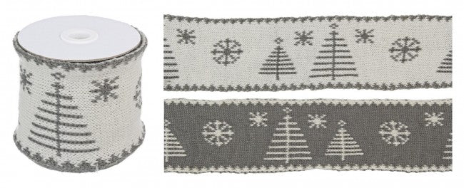 6x Cinta Doble Cara Pino Gris