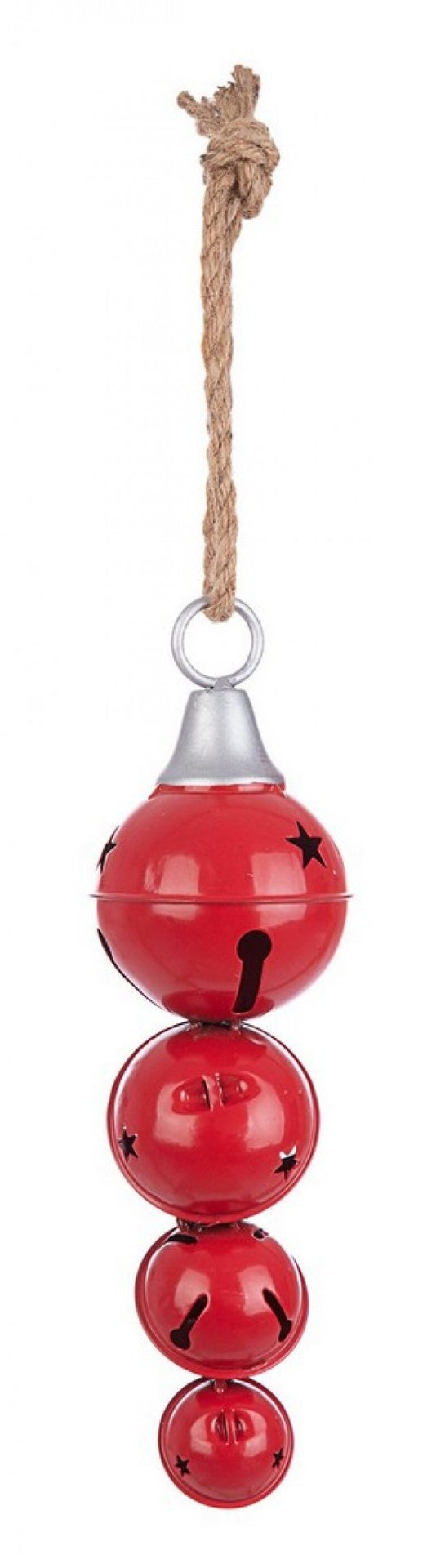 Colgante 8x 4F Bell Met Rojo Brillante