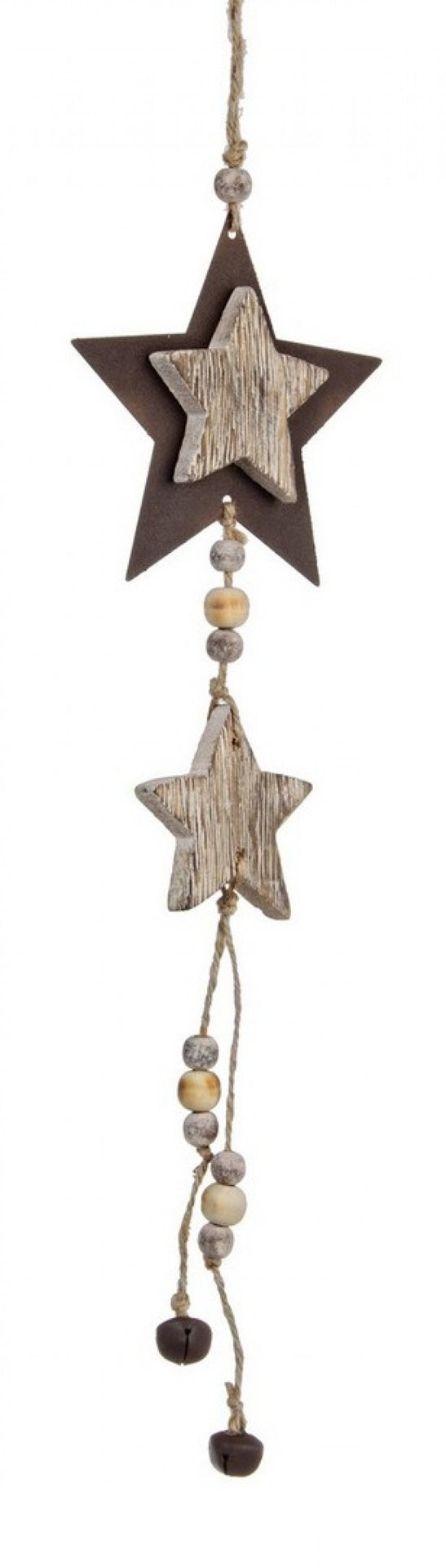 12x Colgante doble oxidado Country Star