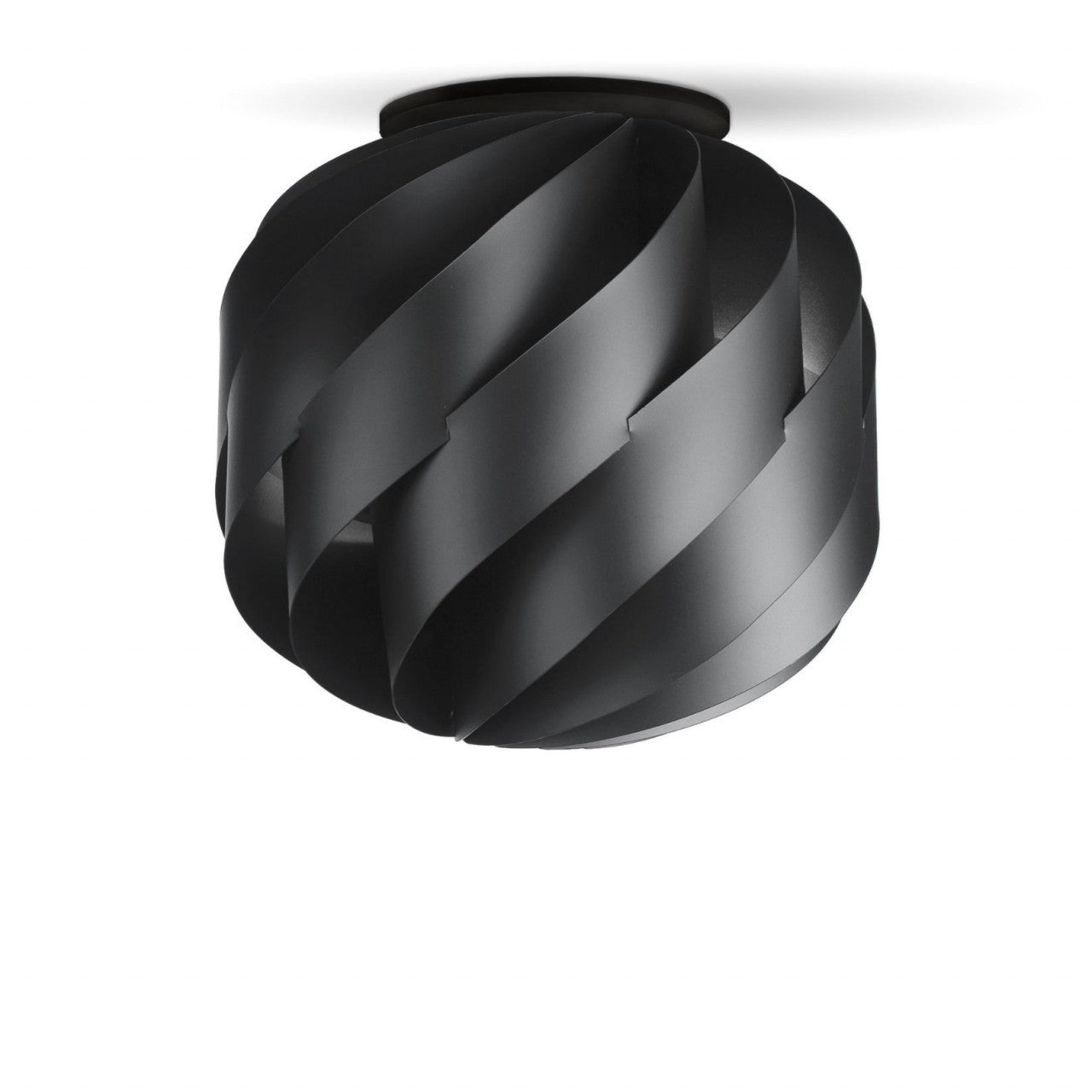 Plafón negro cm. 40x39h