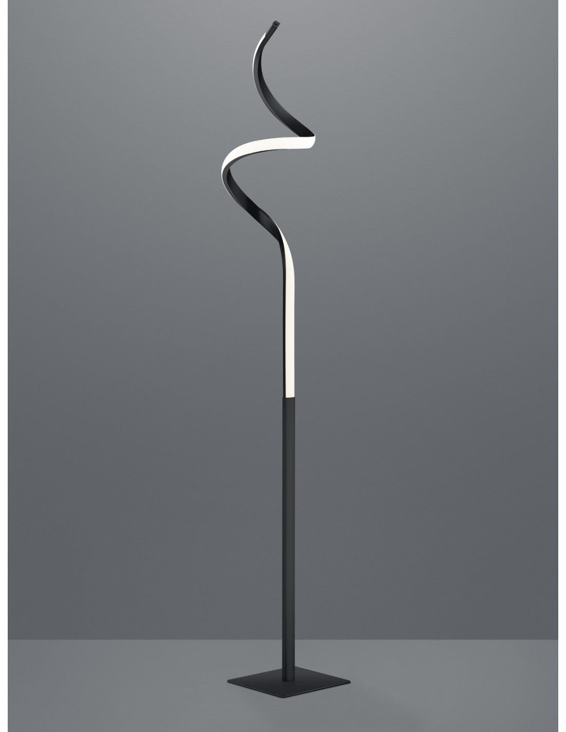 Lámpara de pie Course Led Touch regulable Al. 145 cm Antracita Trio Lighting