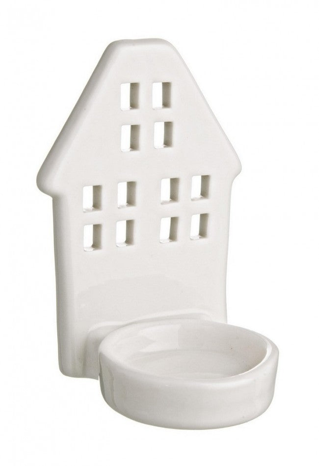 6x Portavelas Blanco Lotty House