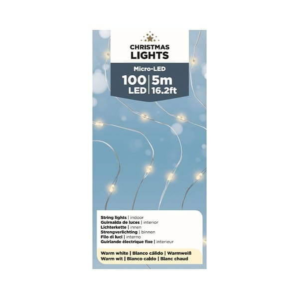 Luci Micro Led Arg/B.C 495Cm 100L