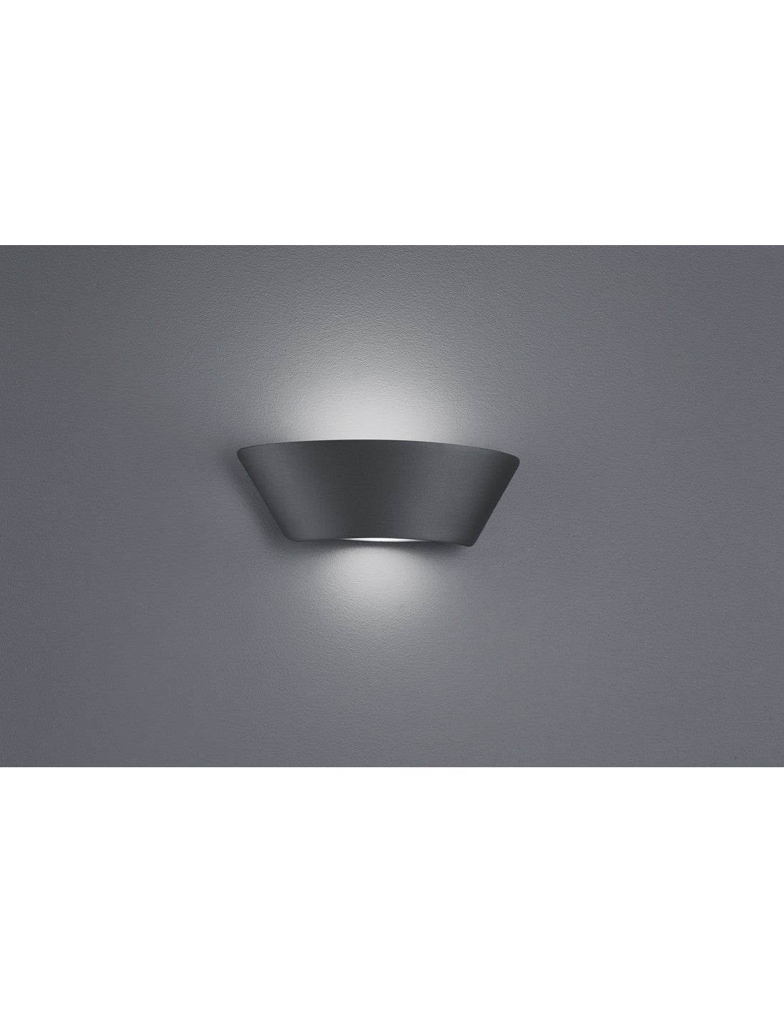 Aplique LED de Doble Emisión para Exterior Sacramento IP54 Antracita Trio Lighting